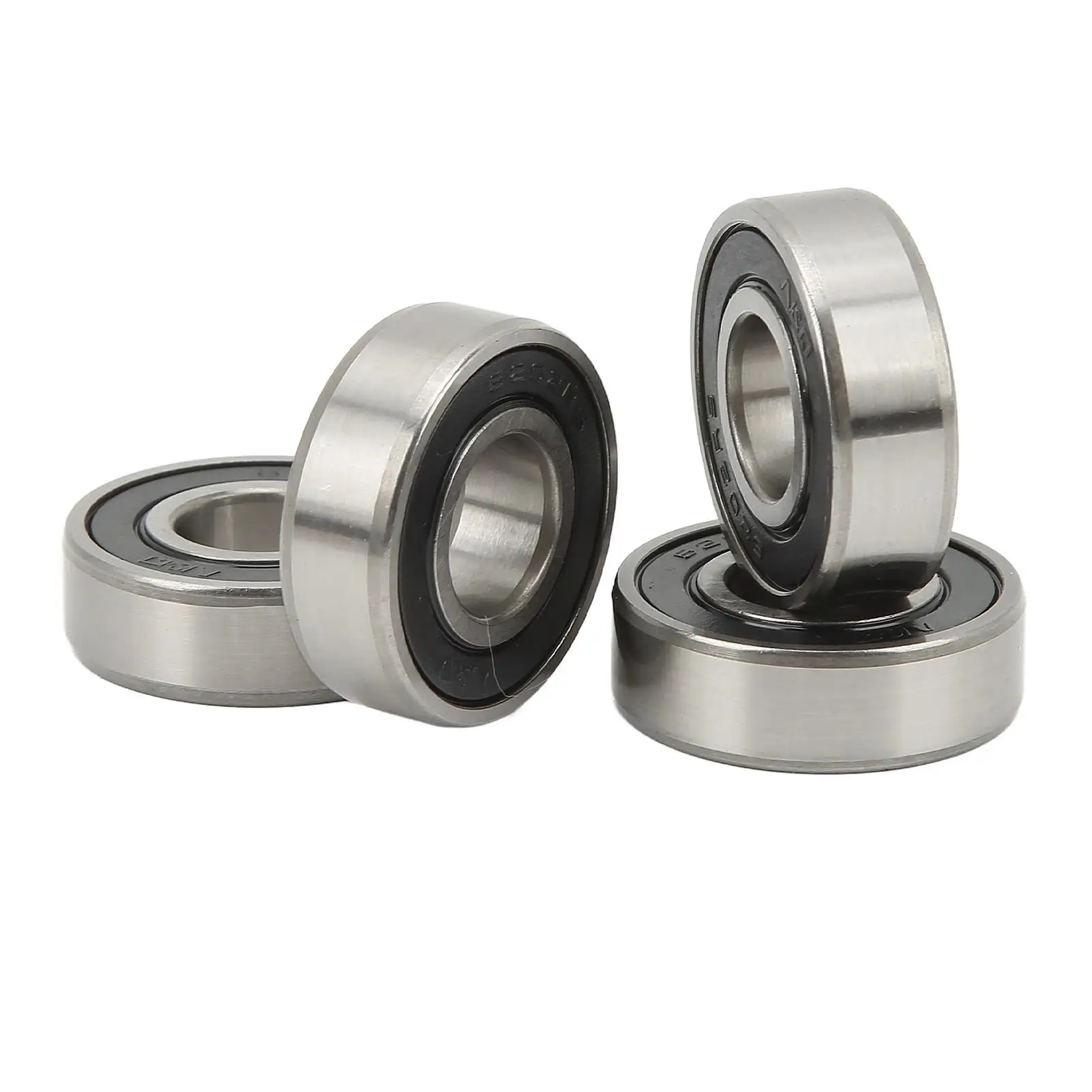 for Mini Bike Wheel Bearing 6202-RS Chrome Steel Bearing Set Quiet Operation Tough for Mini Bike