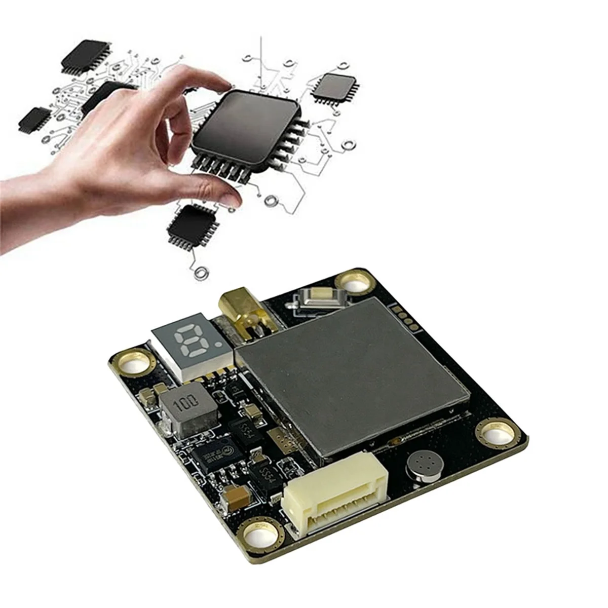 Transmisor de audio y vídeo 5.8G 2W VTX FPV para avión RC Drone FPV