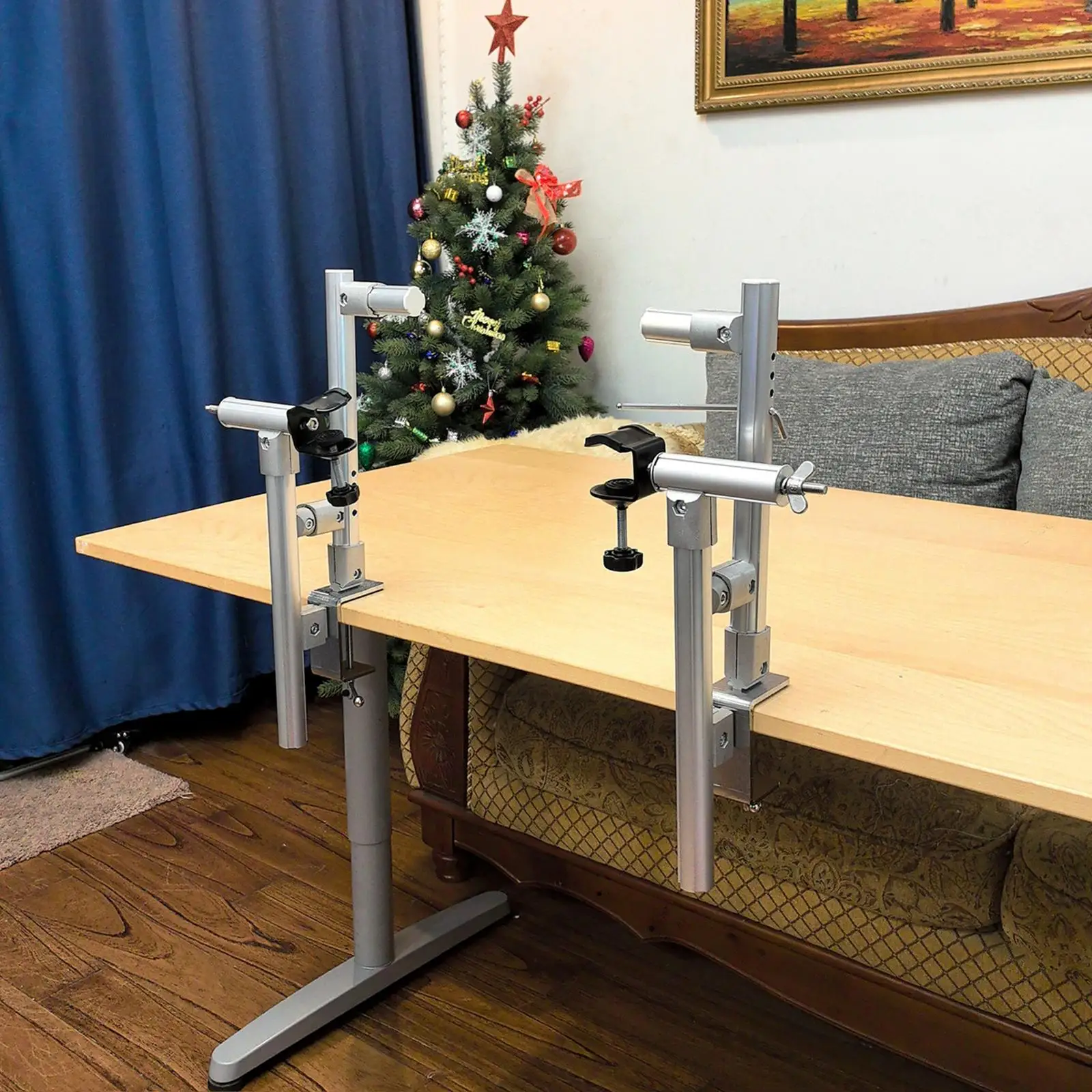 

Профессиональная подставка-держатель для вышивания с креплением на стол для наборов для вышивания крестиком, печатных холстов и наборов для начинающих вышивальщиц