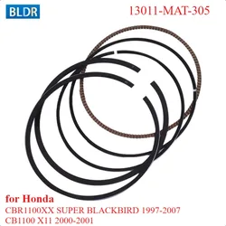 79mm 13011-MAT-305 1100CC Motorcycle 4 Cylinder Engine Piston Rings Kit for Honda CBR1100XX CBR1100 CBR 1100 XX 1997-2007