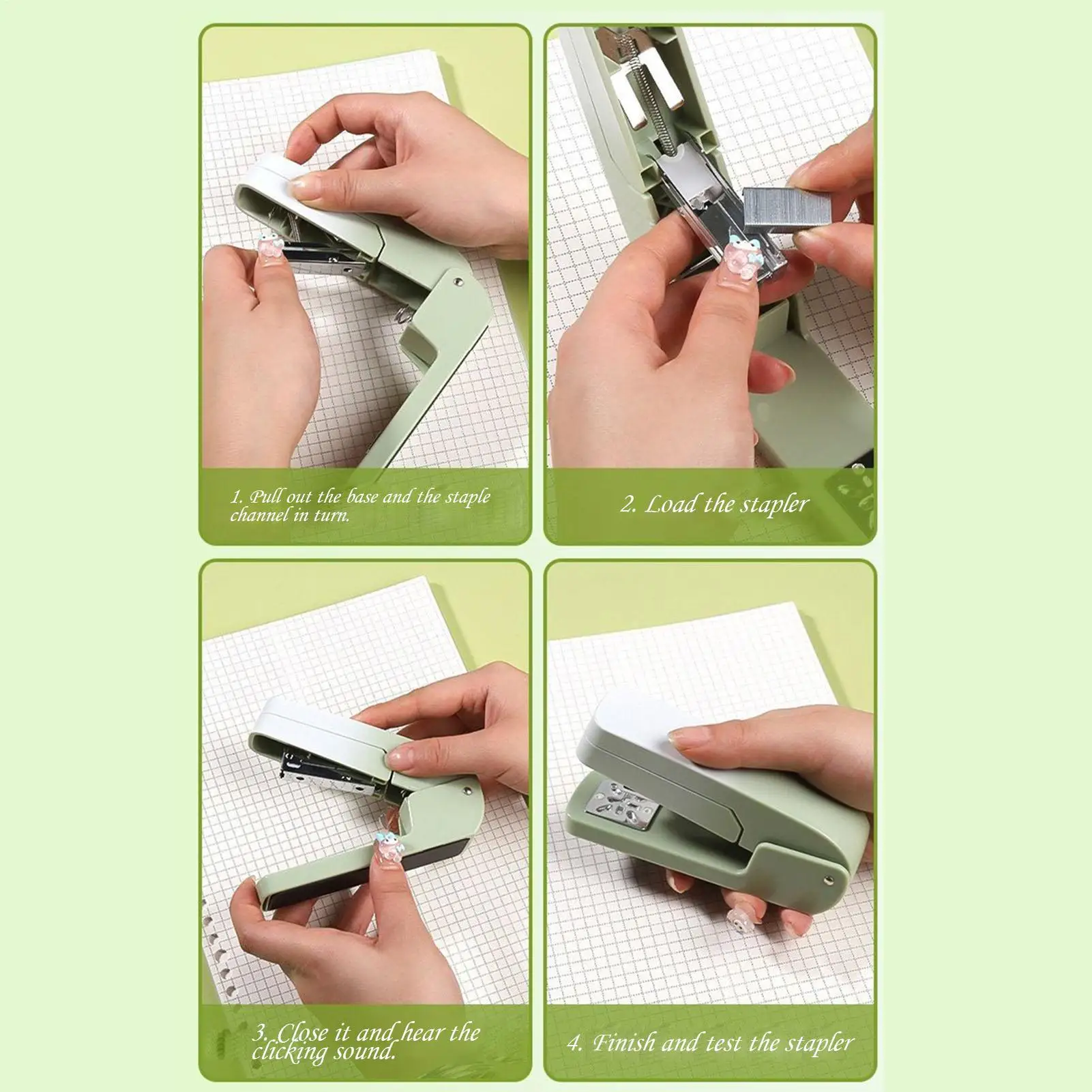 Степлер для книг, сверхмощный настольный степлер с поворотным рычагом, емкость 20 листов, эргономичная степлер, настольные аксессуары для классной комнаты