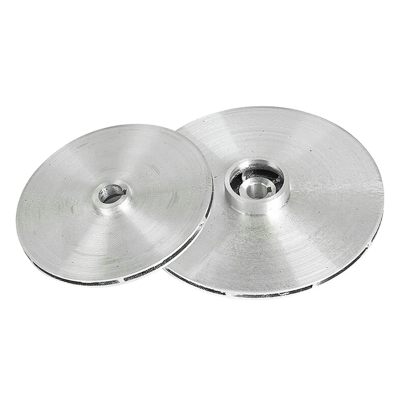 1 Piece 100-160MM Water Pump Impeller Aluminum Mechanical Repair Parts Impeller Aluminum Precision Impeller Casting Par