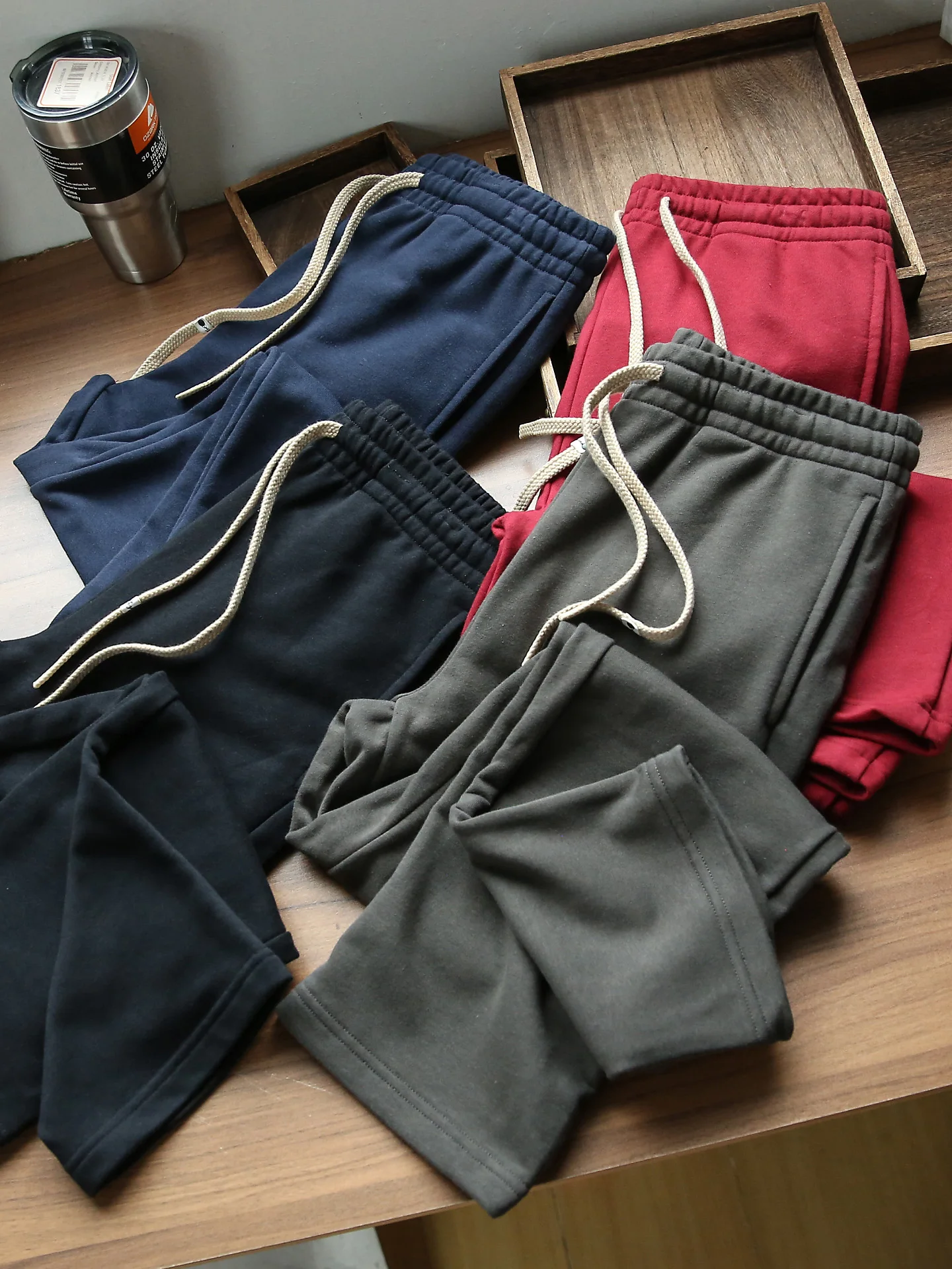 

Новые весенние мужские спортивные брюки из плотного хлопкового смесового материала, прямого кроя, для повседневной носки, молодежные, популярные