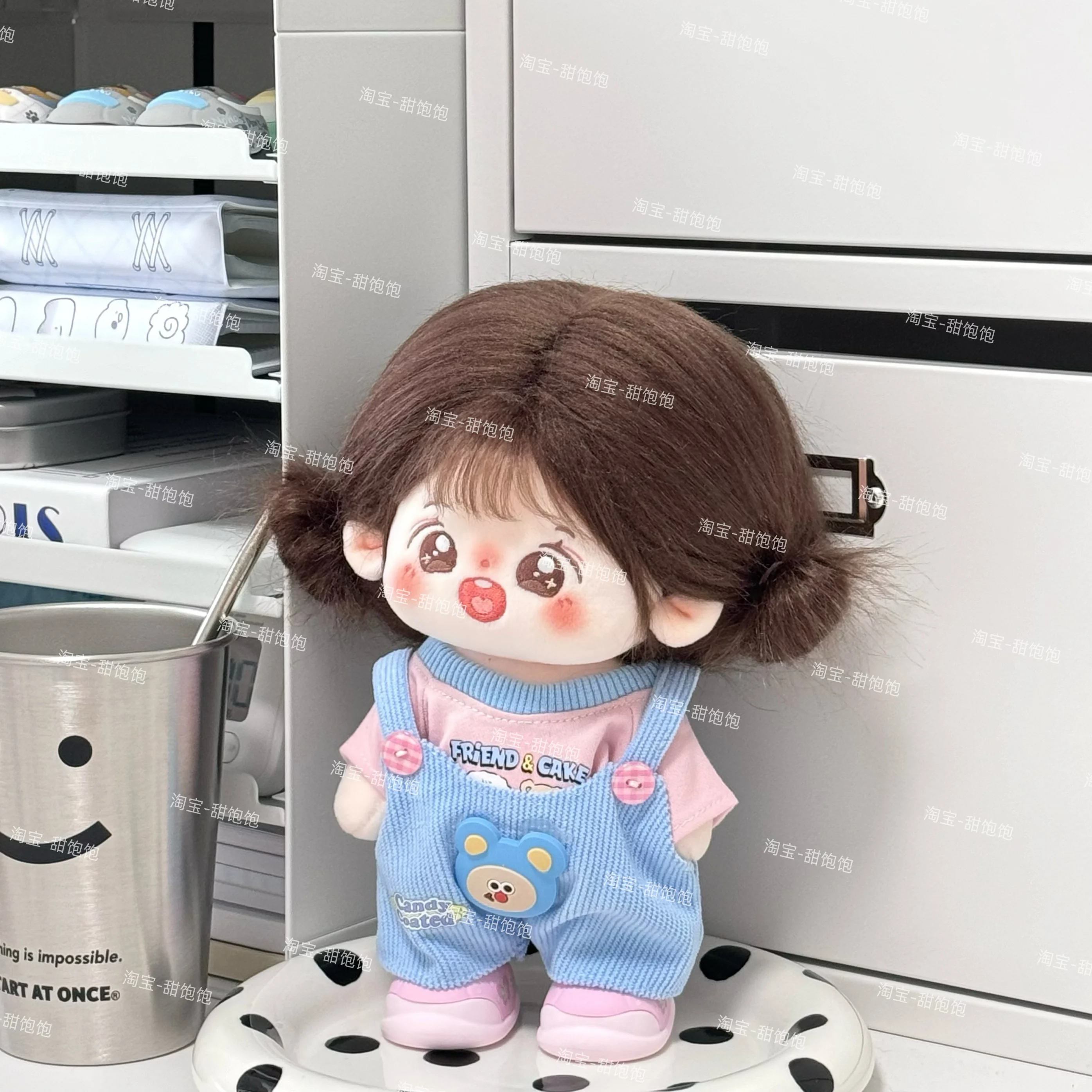 20cm Cotton Doll Clothes With No Attributes, Hat, Doll Set, Dress Up Change Clothes Only Clothes No Doll