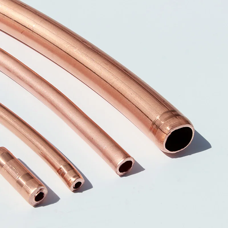 1-10Meter Soft Copper Tube Coil OD 1.6/1.8/2/3/4/5/6/8/9/10/12mm 99.9%Pure Coppers Wire Pipe Air Conditioner Cooling DIY Crafts