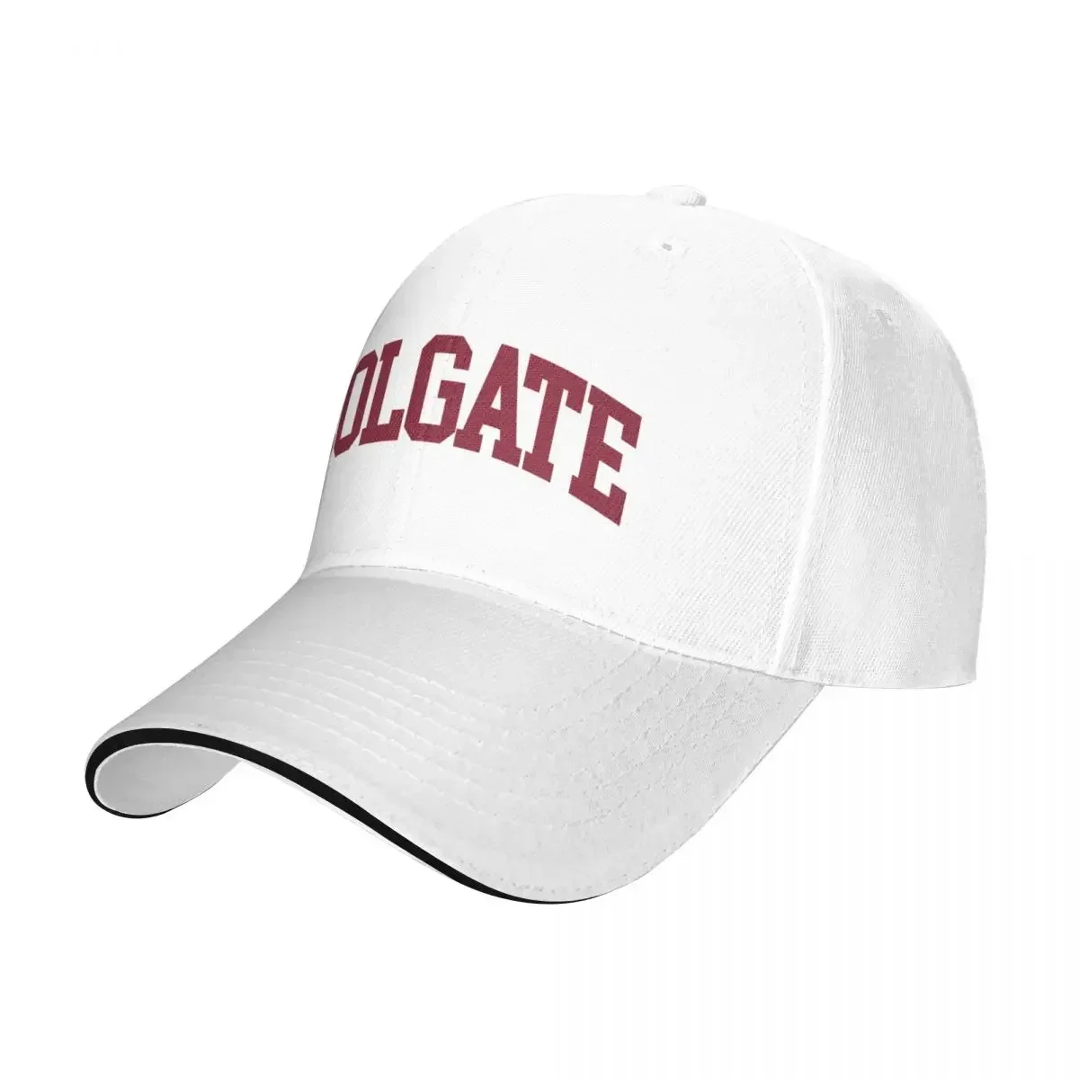 colgate - college font curved Baseball Cap hat luxury brand Fashion beach Sun cap Cap women's Men's