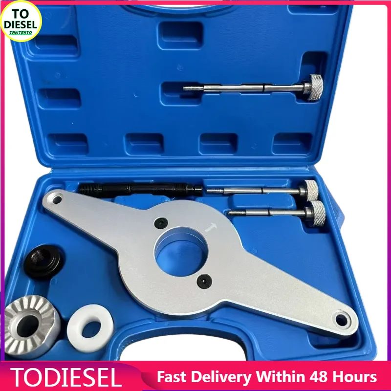 

Инструмент для снятия шкива коленвала и фиксации амортизатора для Audi Skoda Volkswagen 1.8 2.0 4V TFSi EA888