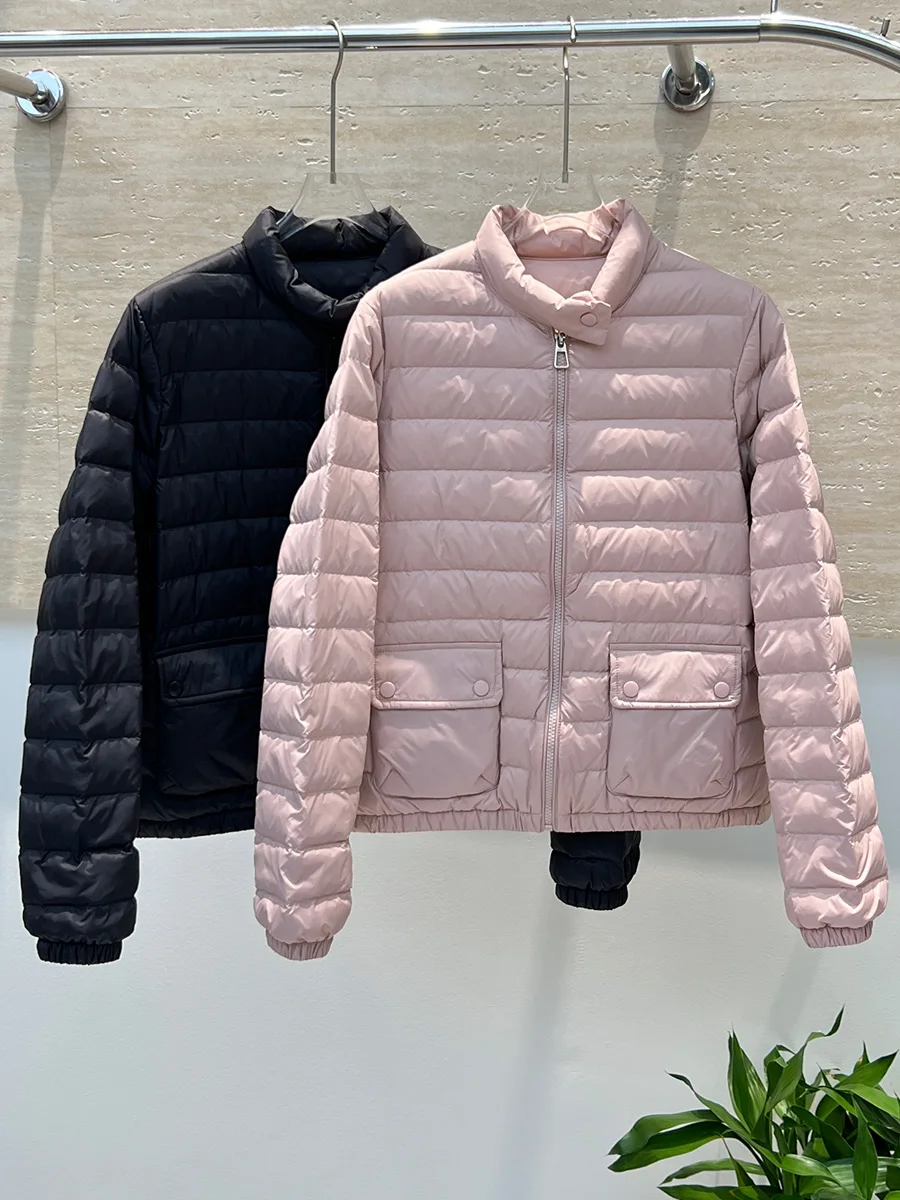 スリムフィット ダウンジャケット レディース 軽量 ダウン90% ホワイト ダウン 冬新作 スタイリッシュ アウターウェア コート