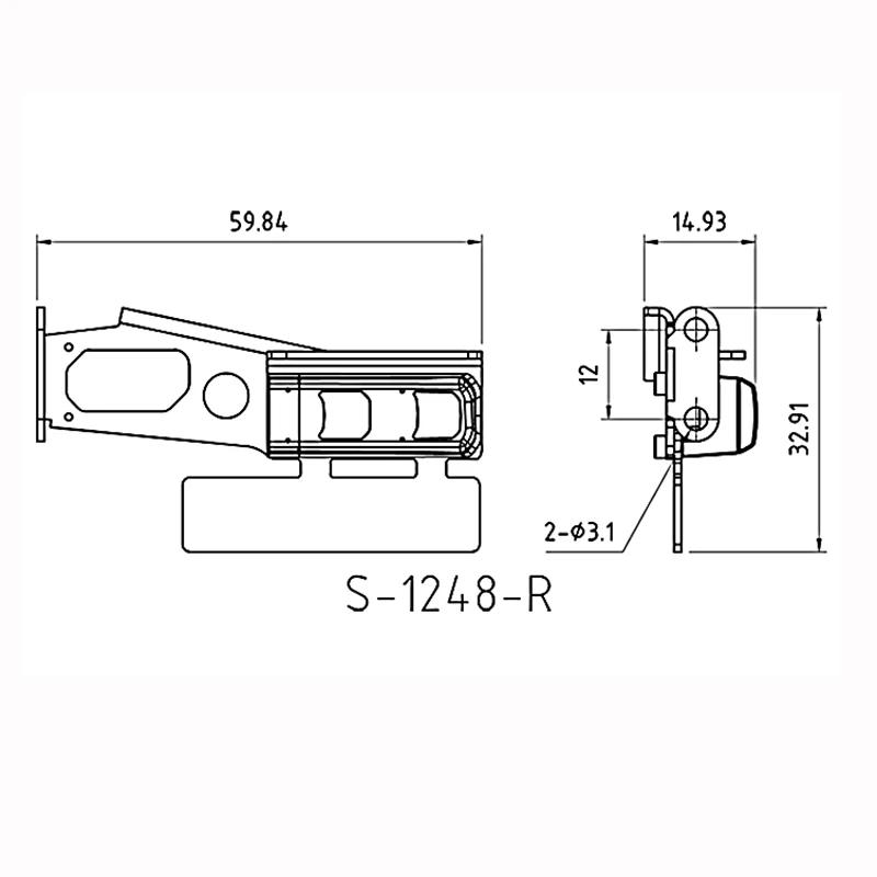 LESU Metal Taillight Mount Rack for 1/14 TAMIYA RC Benz Arocs 3348 Dumper Truck Model DIY Car