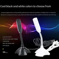 USB Microphone For Laptop And Computers Adjustable Studio Singing Gaming Streaming Mikrofon Stand Mic With Holder Desktop