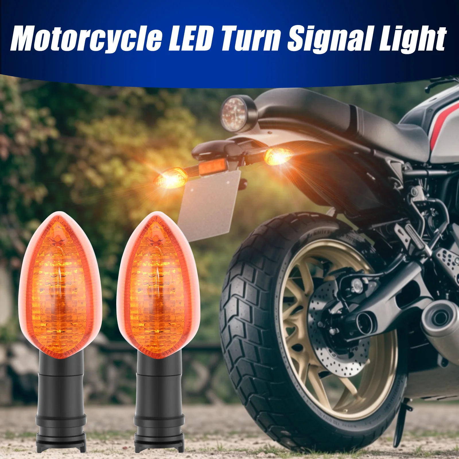 

2pcs Turn Signal Light For YAMAHA FZ07 FZ 09 FZ-1N/Fazer FZ8 FZ-6N/S FJ09 Motorcycle Accessories Blinker Indicator Lamp
