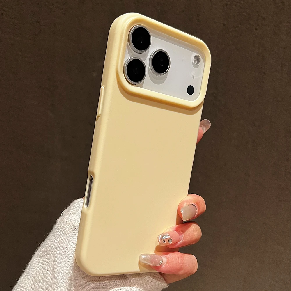 Candy Color Silicone Protective Phone Case For iPhone 17 Pro Max 17 Air 17 Pro Shockproof Matte Soft TPU Bumper Back Cases Cover
