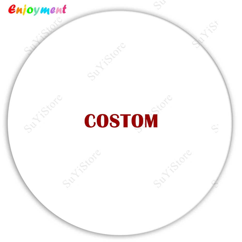 Enjoyment Party Photo Backdrop Kids Birthday Party Decoration Circle Background Cylinder Covers Vinyl Polyester Party Supplies