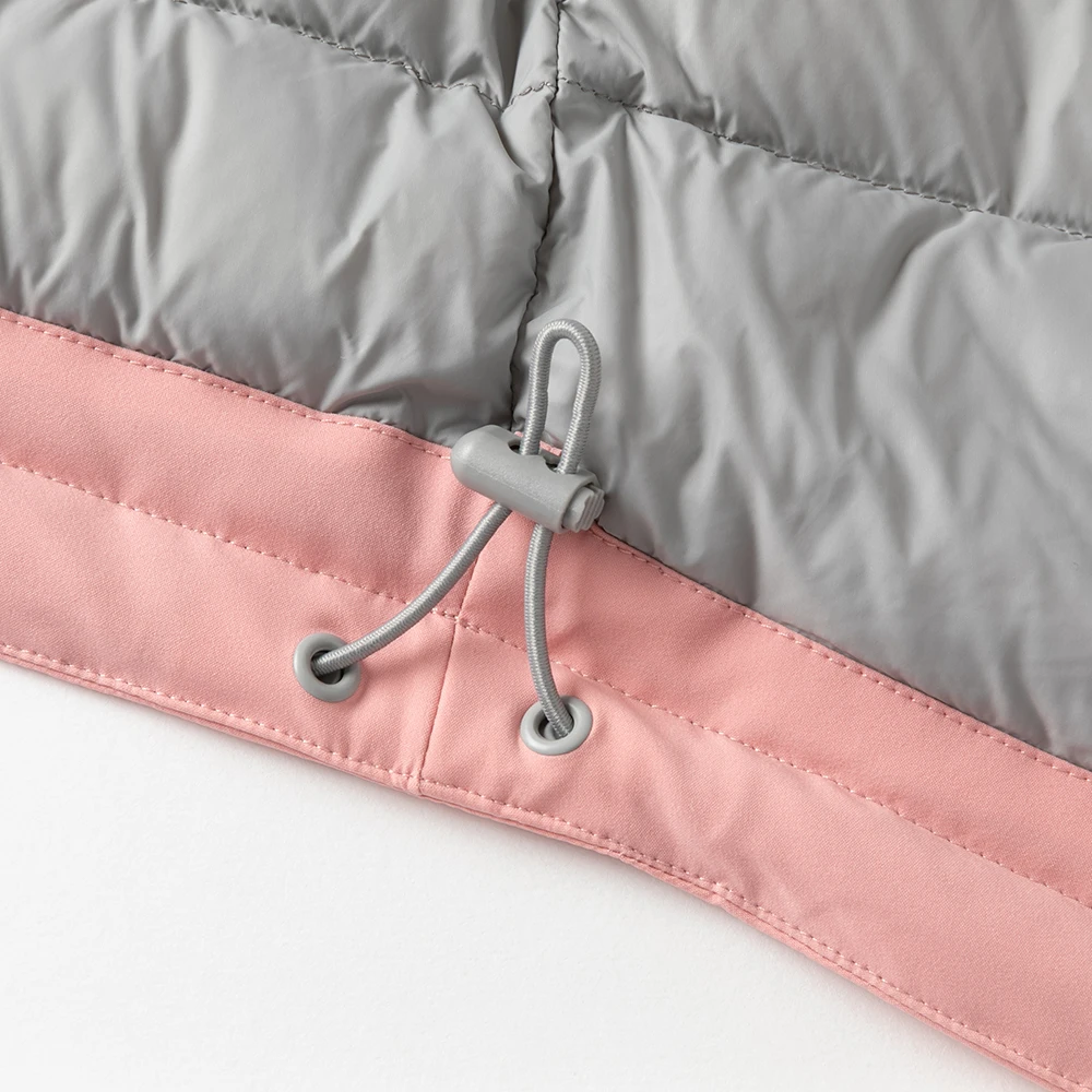 ديف بيلا الأطفال أسفل سترة الشتاء الفتيان الفتيات سميكة الدافئة الأبيض بطة أسفل معطف الاطفال العصرية نزهة مقنعين أعلى DB4253221 #5