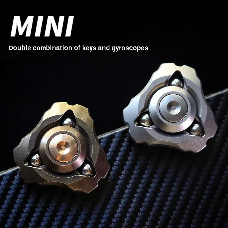 

2025 NewEDC Zeus Mini Fidget Spinner Pressing Bullet Coins Adult Office Entertainment Decompression Metal Toy Desk Toy Boy Gift