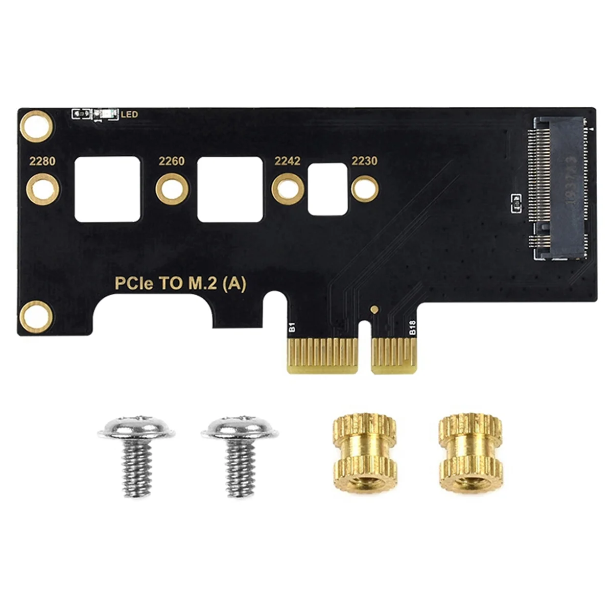 For Raspberry Pi CM4 PCI-E to M.2 Adapter Compute Module 4 NVMe SSD Multi-Function Portable Adapter Card