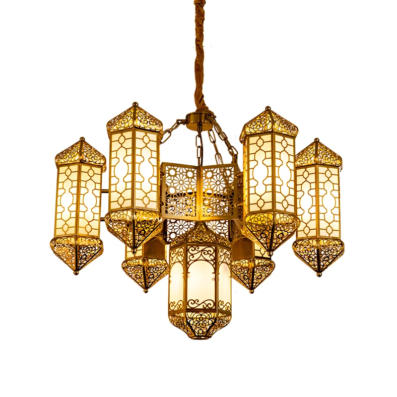 

Thai Creative Exotic Style B & B Living Room Clubhouse Cafe Restaurant Lighting