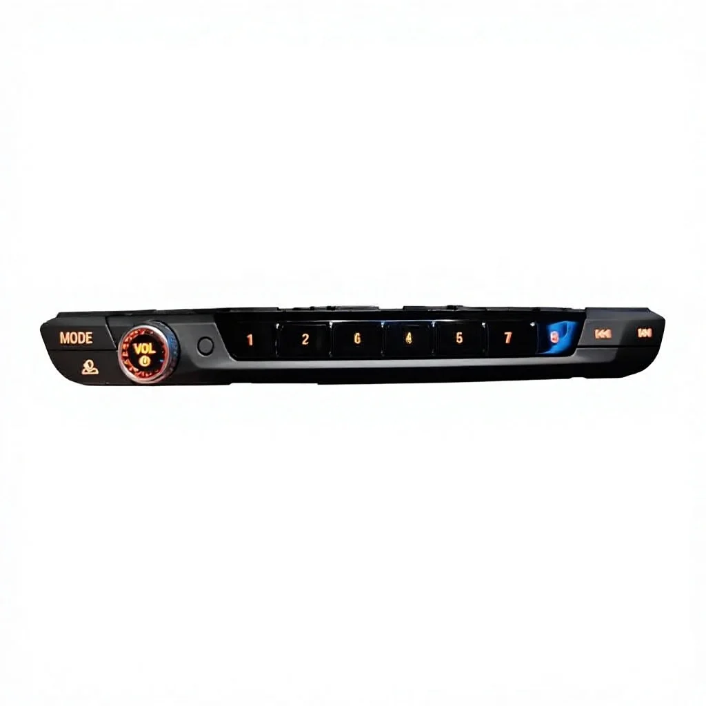 Crys tal Audio Control Panel for B M W 3 5 7 Series X3 X4 X5 X6 G Chassis ID7/ID8 Upgrade Volume Button Bar