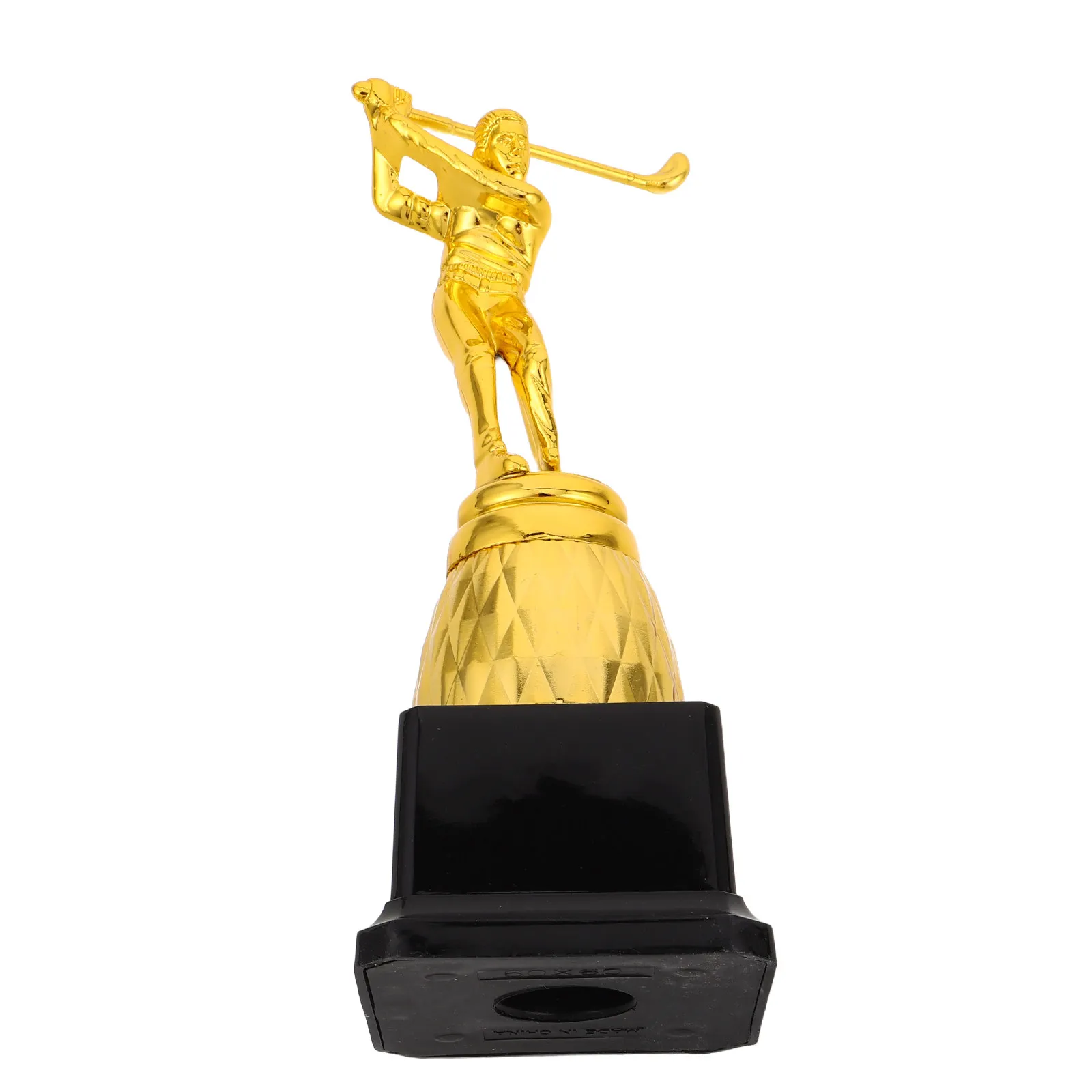 

Plastic Gold Billiard Trophy 3D Pool Player Statue for Snooker Tournament Competition Award Party Decoration 3D Award Trophy