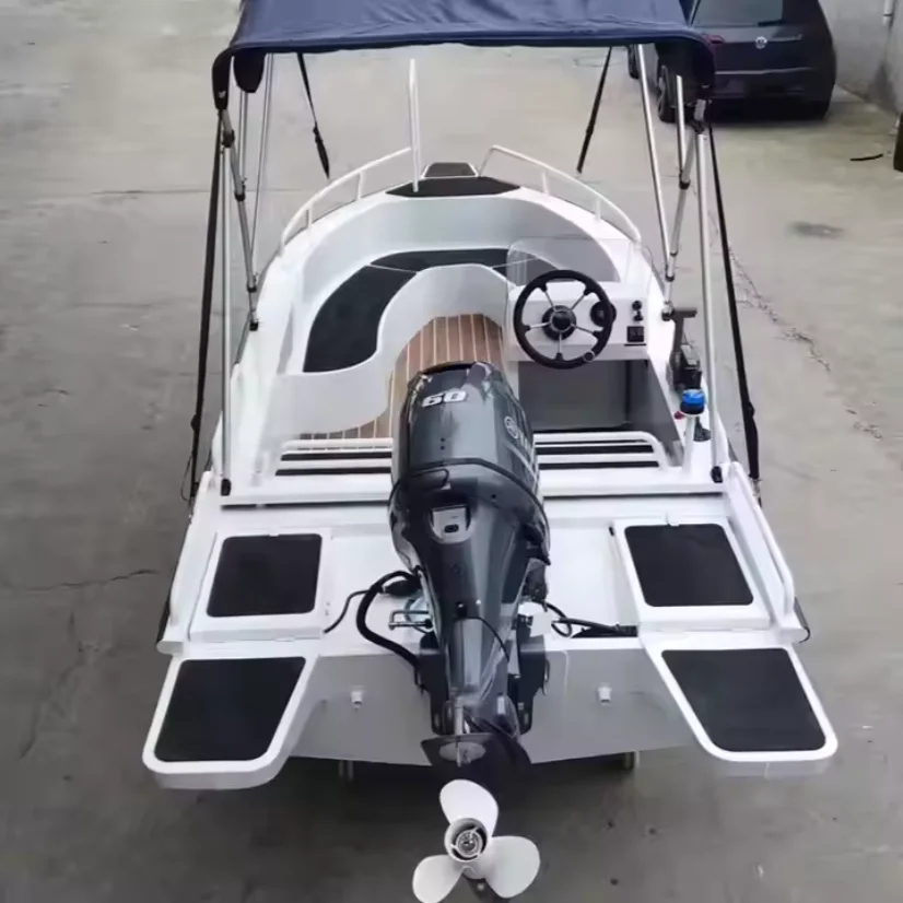 Customizable Luxury Speed Sport Boat/Yacht with Aluminum Hull Factory-Sold Premium Rowing Boatpromote Sales