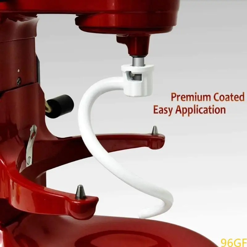 96GF Metal Dough Hook for 6QT KB26G1X K5SS K5A KSM5 KS55 600 KV25G0X KV25G8X KV25H0X KP26M1X KP26M8X KL26M8X Stand Mixer