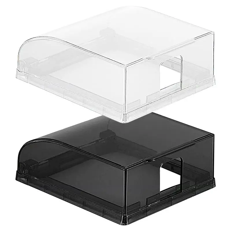 86 Type Clear Outlet Splash Cover Waterproof Splash Box Bathroom Safety Outlet Covers Socket Dust Protector for Home Improvement
