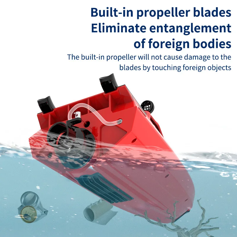 2.4G wireless remote control boat electric turbine jet high speed boat boy racing water toy boat model