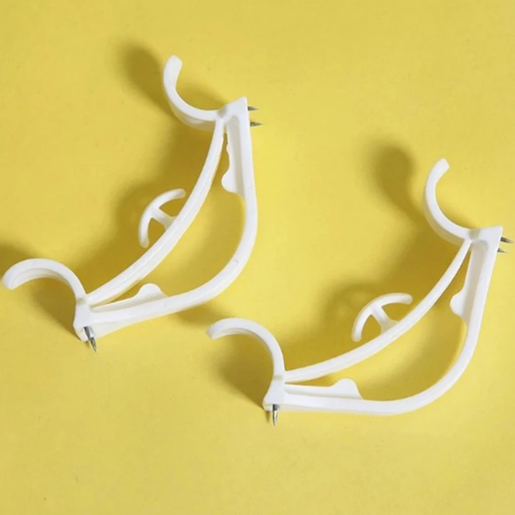 

10Pcs Elastic Balloon Hooks Heavy Duty Multi Purpose Party Decors Banner Clips Balloon Holders Wall Garland Tool