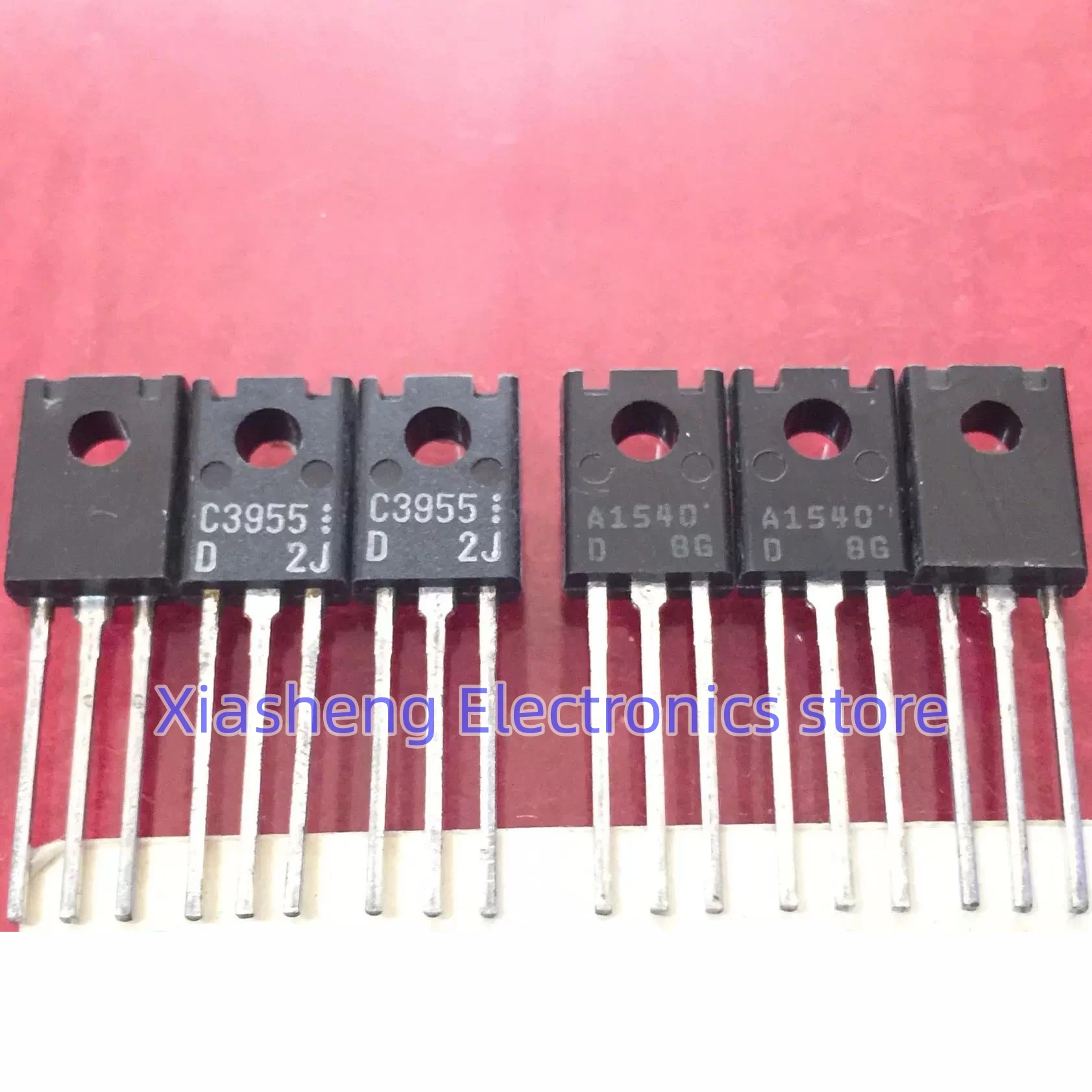 

New Original 10Pairs 2SA1540 A1540 + 2SC3955 C3955 TO-126 Transistor In Stock Good Quality