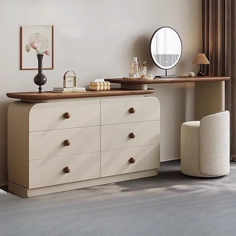 m Wood Shelf Vanity Table College Dorm Essentials Big Luxury European Dressing Table Storage Mesa Hotel Furniture m view 5