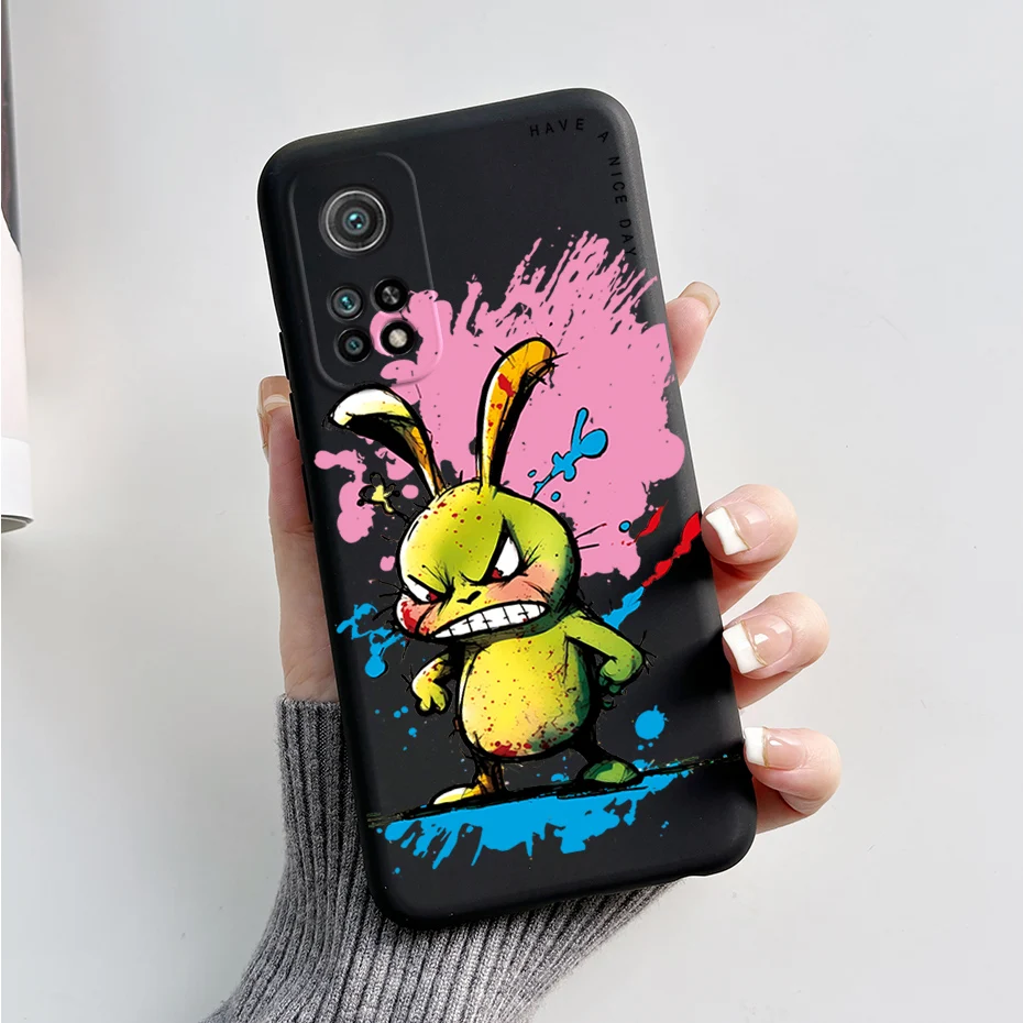 For Xiaomi Mi 10T Pro Case For Xiaomi Mi10T Cute Rabbit Panda Cover TPU Silicone Soft Phone Cases For Xiaomi Mi 10T Pro Fundas