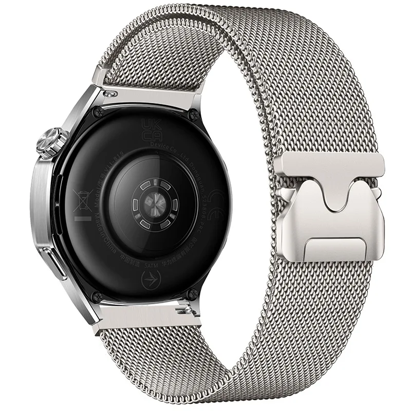 حزام مغناطيسي لساعة هواوي GT5 GT4 GT3 حزام ساعة نسائي لساعة هواوي GT5 Pro 46 مللي متر سوار كوريا معدني 22 مللي متر معصمه