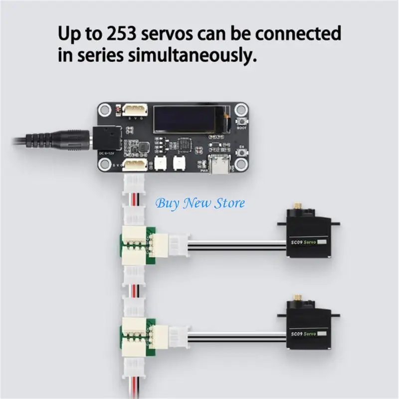 

20CE High Quality Copper Teeth Design SC09 Servo Compact and Lightweight Design with Fast Response Speed for Robotics