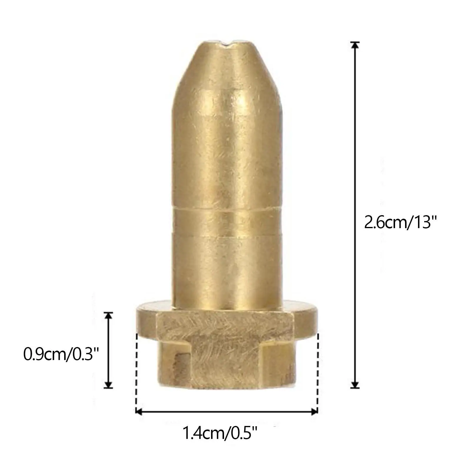 Brass Nozzle Washer Accessories for K1-K7 Spray Rod High Pressure Washer