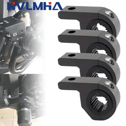 Abrazaderas para faros LED de motocicleta, Kit de montaje de abrazadera de tubo para focos de motocicleta o montaje de luz antiniebla, accesorios para motocicleta