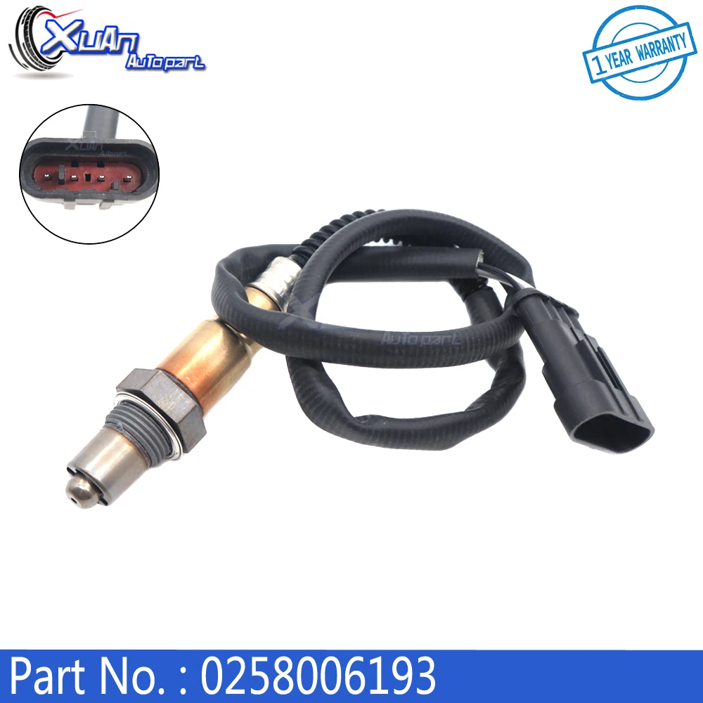 XUAN Air Fuel Ratio Oxygen O2 Lambda Sensor 0258006193 For ALFA ROMEO FIAT BRAVA BRAVO COUPE MAREA STILO LANCIA KAPPA SW LYBRA