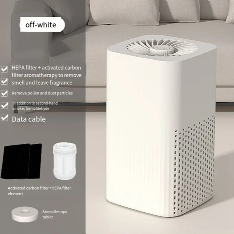 Air Purifiers For Home Aromatherapy Air Purifier For Bedroom Pets Air Filter Cleaner For Dust, Smoke, Odor, Dander Easy To Use B