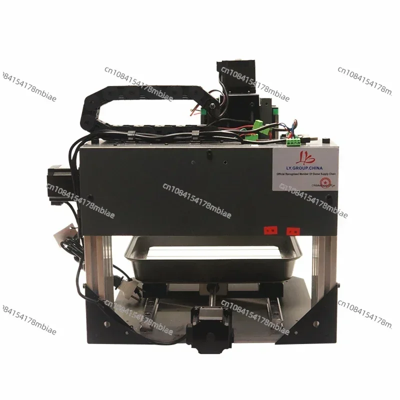 

DIY Mini CNC 3020 Router 3 Axis 500W USB Port for Wood Aluminum Engraving Milling Drilling Square Line Rail