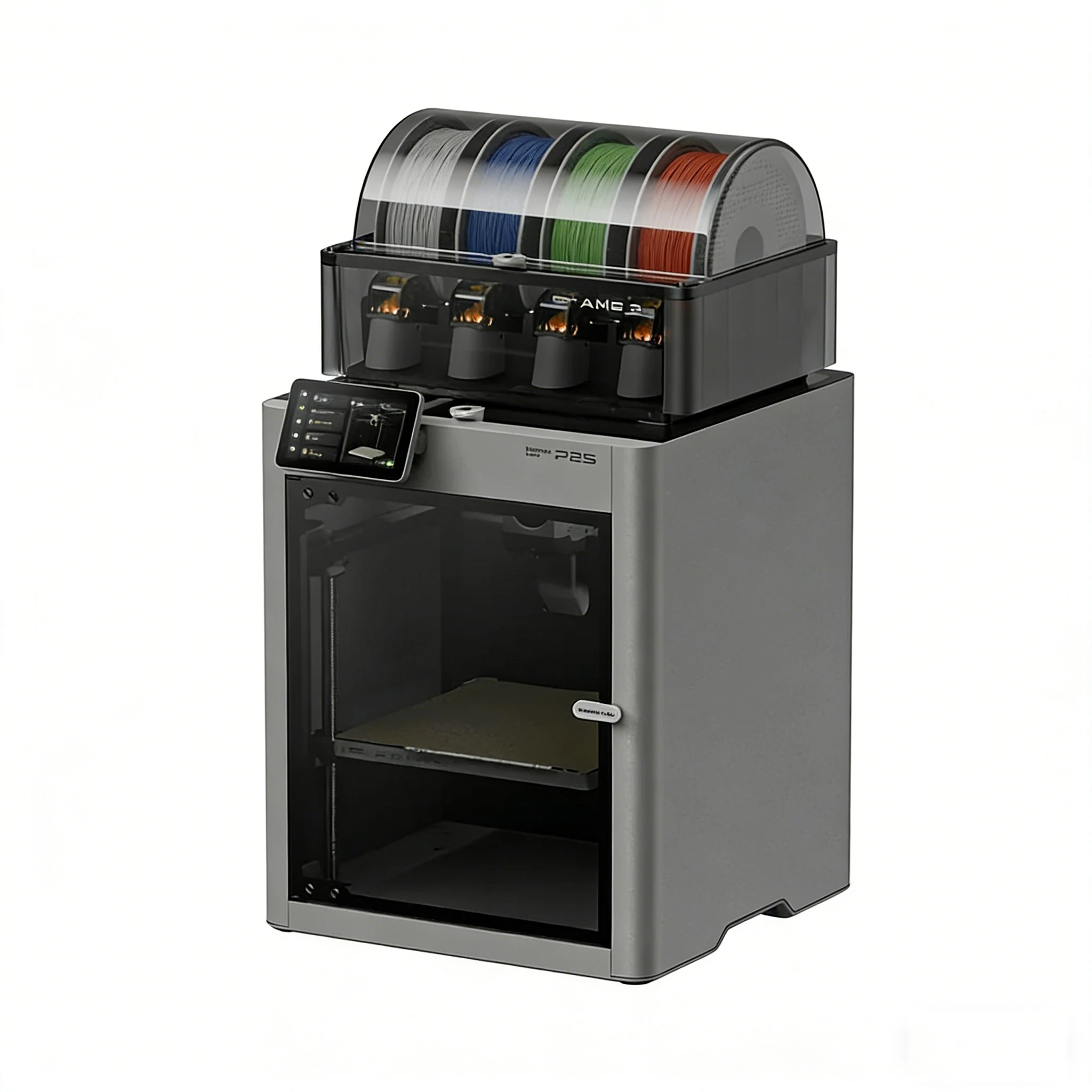 P2S Combo 3D Printer All-Metal Frame Stable Printing Portable Desktop 3D Printer for Beginners