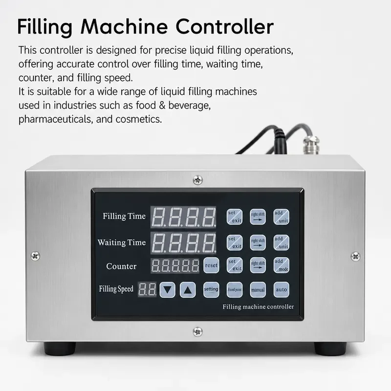GFK-280 Small Intelligent Liquid Filling Machine for Beverages Milk Cleansing Water Packaging Equipment Automatic Bottle
