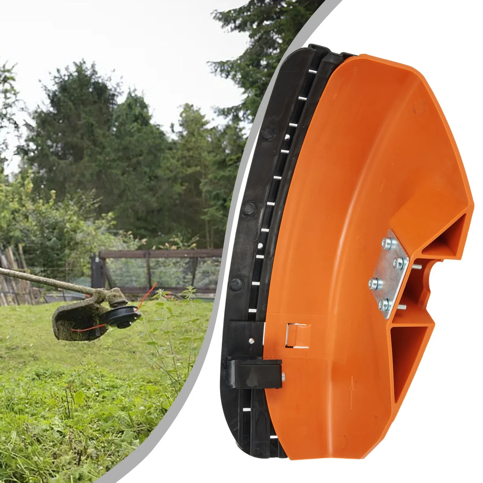 

Защитный кожух для садового триммера, оранжевый пластик, надежный, износостойкий, простой в установке, хит продаж