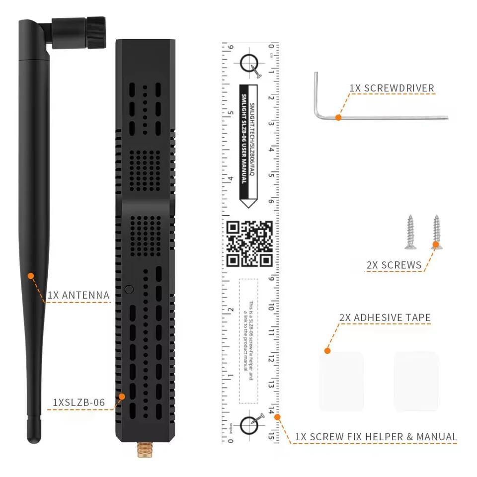 SMLIGHT SLZB-06/M/P7 Zigbee 3.0 to Ethernet,USB,and WiFi gateway
