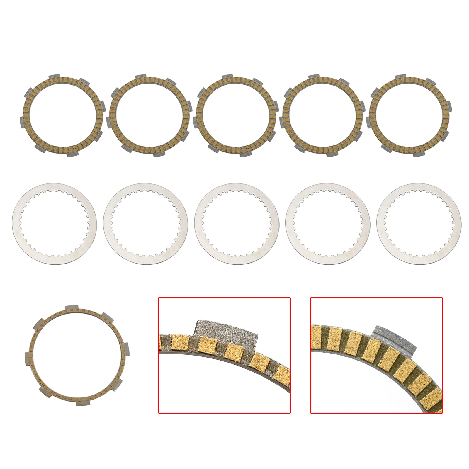 Artudatech Clutch Friction Plate Kit Set fit for 90132011000 / 90132111000 RC200 2014-2022