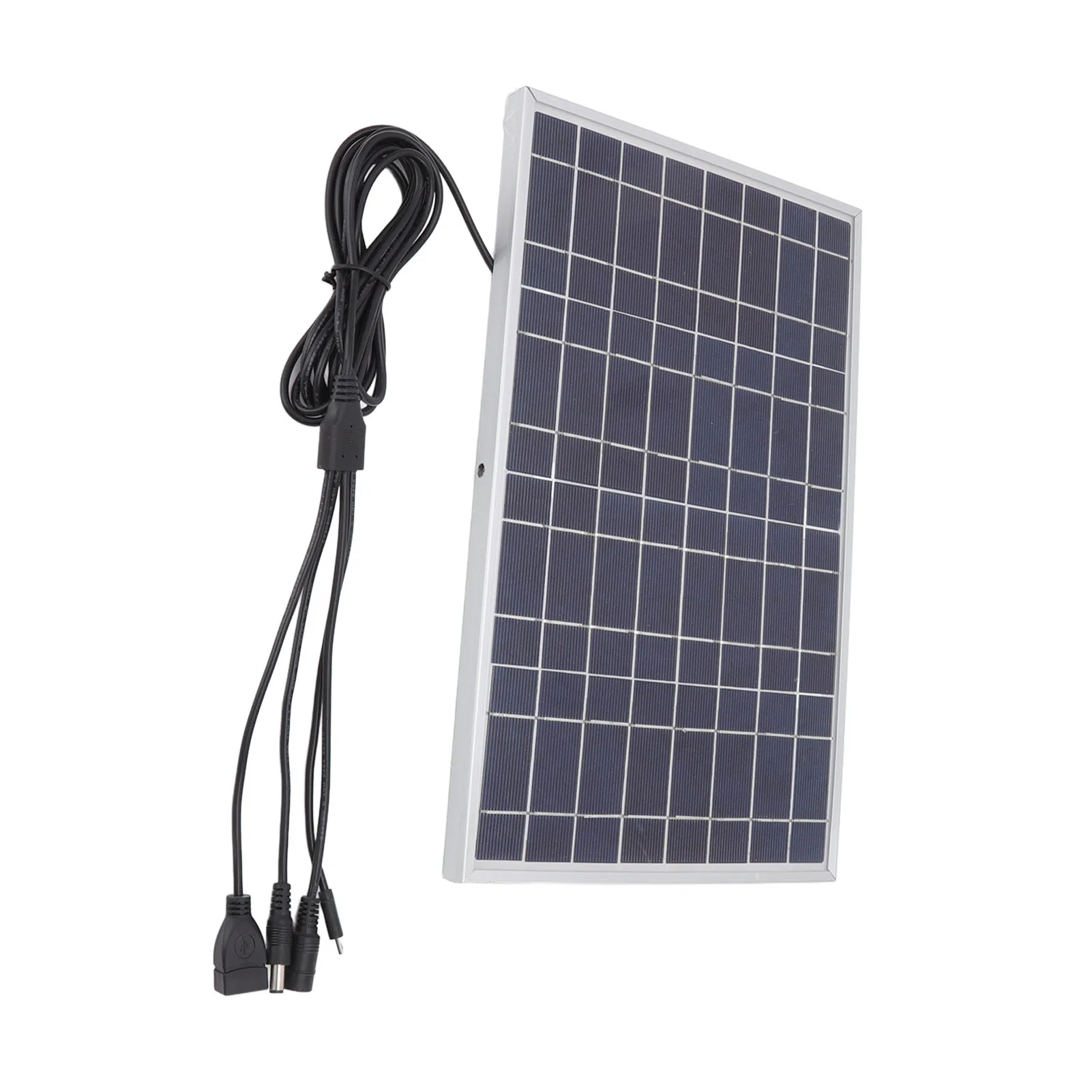 8V 15W Solar Panel Portable Solar Charging Panel Solar Battery Charger Low Power Product Power Supply Tool Multi Channel Output