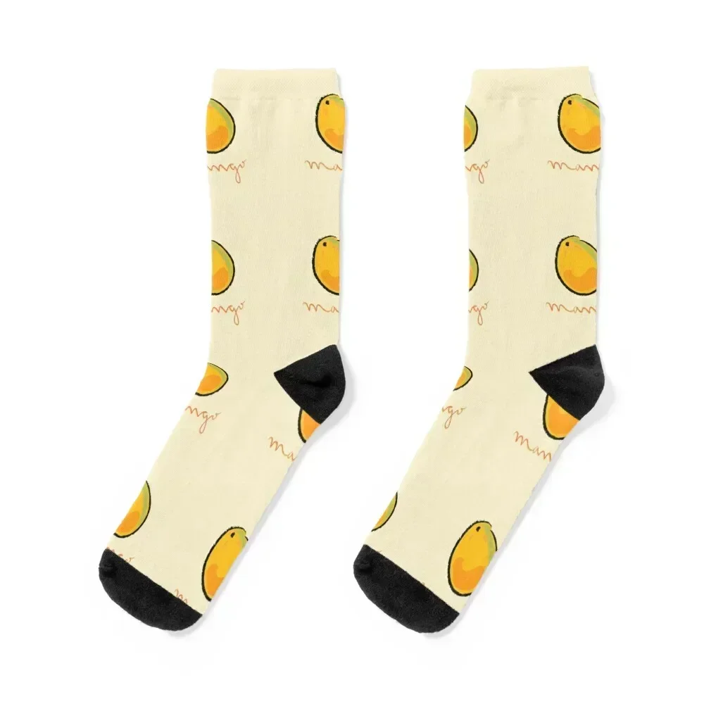 

Mango, summer fruit Socks Soccer designer New year's hockey Male Socks Women's