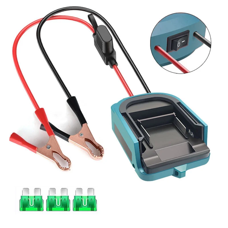 M16K-Für Jumper Kabel 18V Li-Batterie Auto Starthilfe Adapter Automotive Booster Kabel