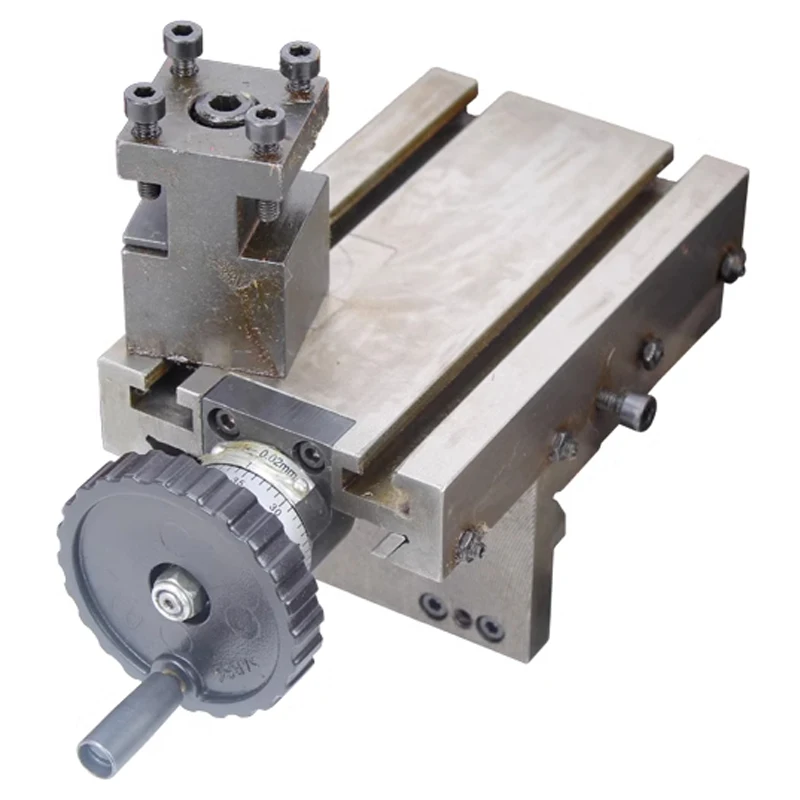 Tool Holder Cross Slide Assembly SIEG C1&M1&Grizzly M1015&Compact 7&G0937&SOGI M1-150&MS-1 Middle Plate Kit Mini Lathe Spares