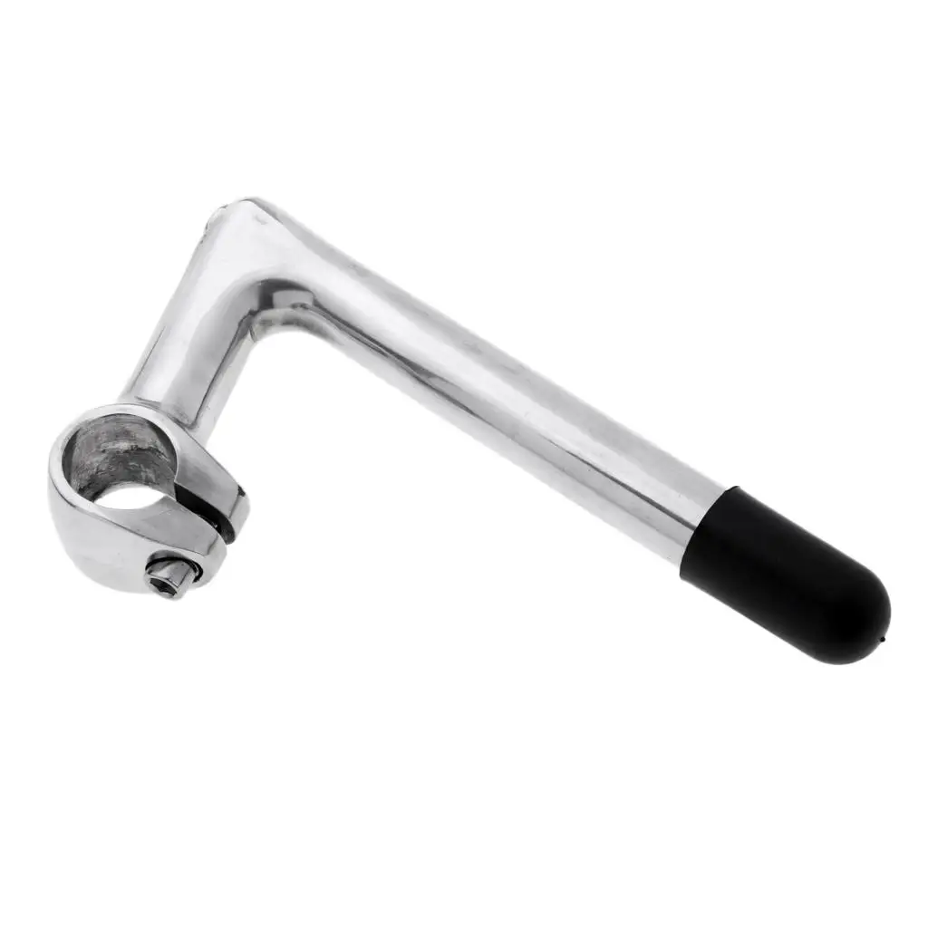 Aluminiowy wspornik kierownicy do rowerów szosowych, długość 80 mm/17 stopni, zacisk kierownicy 25,4 mm