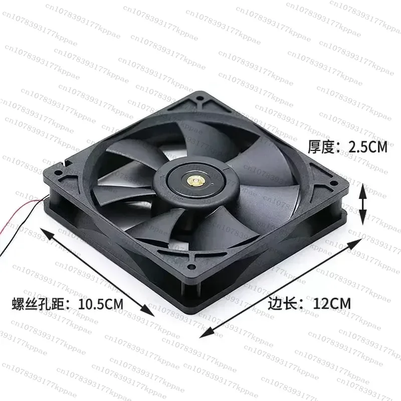 1PCS for Computer Fan 456CM 789 12cm 4010 5010 6025 4 Wire PWM Temperature Control CPU Cooling Fan