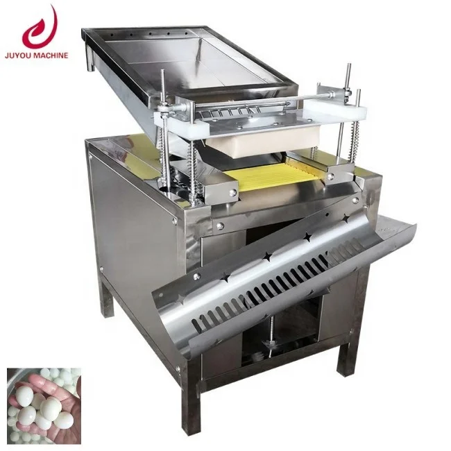 JUYOU Practical Boiled Quail Egg Process Peeler,Peeling Machine Shelling Equipment For Boiled Quail Eggs